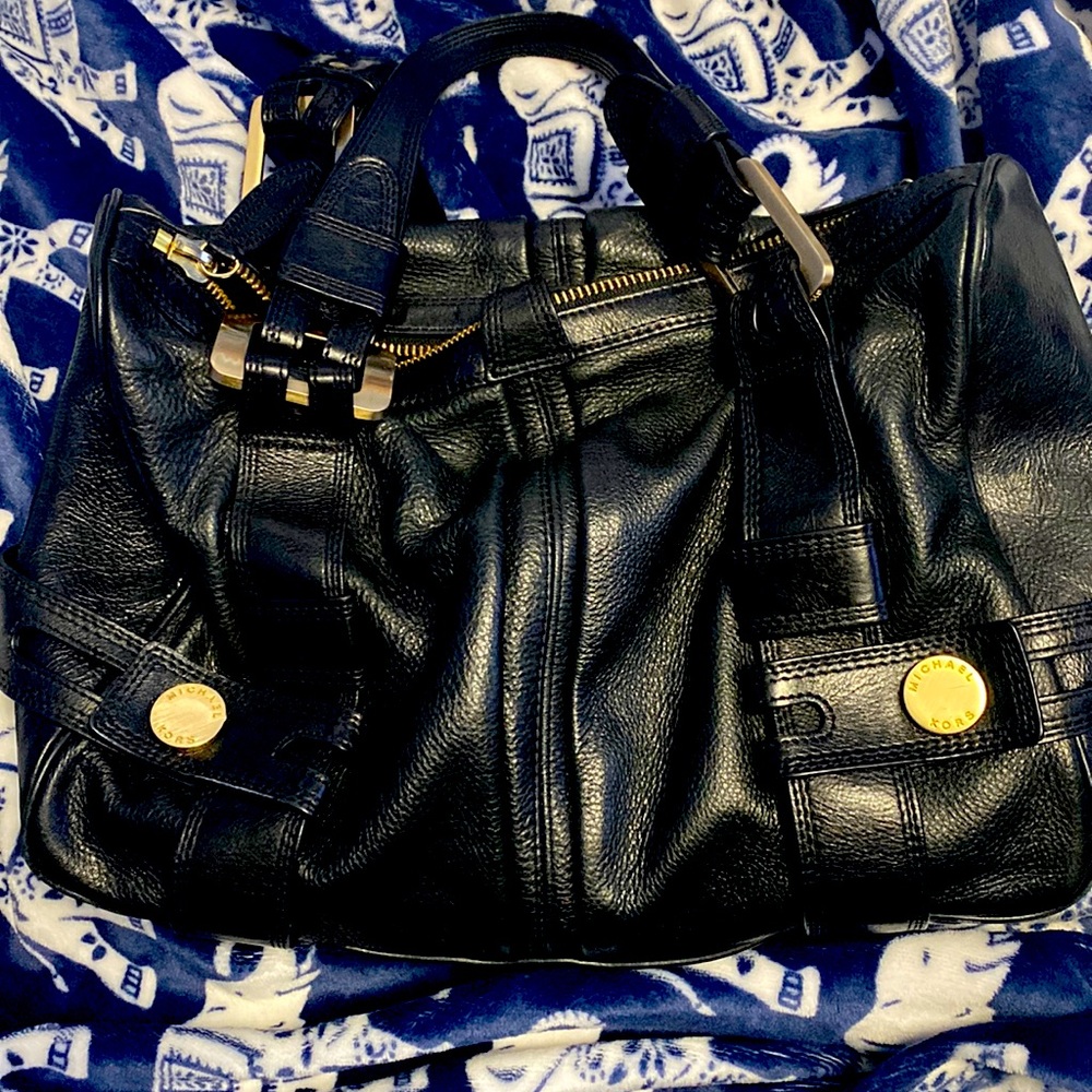 Michael Kors Black Satchel like new hardly used